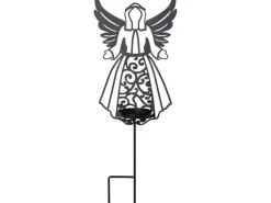Star Trading LED Memorial Kerze Flamme Deco Indoor/Outdoor, 48 cm