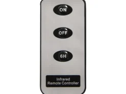 Star Trading LED-Stabkerzen Set Dinner Flamme Ø 2.1 x 20 cm, Weiss, 4 Stk