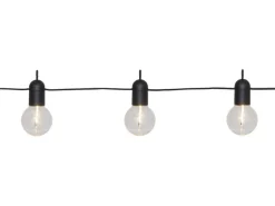 Star Trading Lichterkette Fiesta 360 cm, Schwarz/Transparent