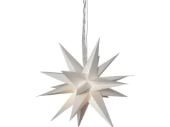 Star Trading Papierstern December, Weiss, Ø 45 cm