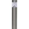 Star Trading Sockelleuchte Solar Marbella, Silber