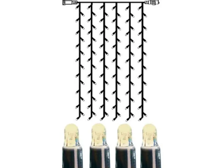 Star Trading System LED Extra, Schwarz / Warmweiss, 100 x 200 cm