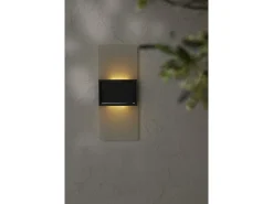 Star Trading Wandleuchte Wally Frost Warm/Kaltweiss, 2 LEDS