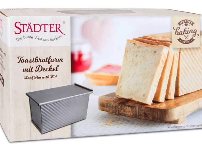 Städter Backform Toastbrot 21.5 x 12 x 11 cm