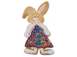 Städter Guetzli-Ausstecher Hasenmädchen, Edelstahl, 8.5 cm