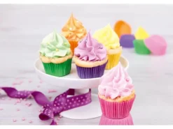 Städter Muffin Backform Mini 100 Stück, ø 3/4 cm, Bunt