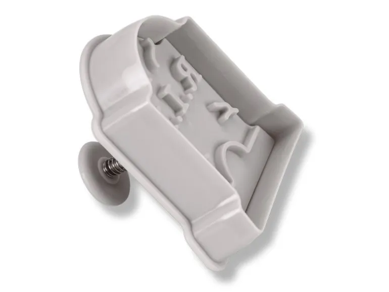 Städter Präge-Ausstecher Grabstein 4.3 x 6 cm, Grau