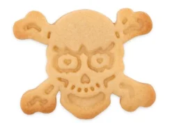 Städter Präge-Ausstecher Totenkopf 4.3 x 7.5 cm, Schwarz