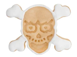 Städter Präge-Ausstecher Totenkopf 4.3 x 7.5 cm, Schwarz