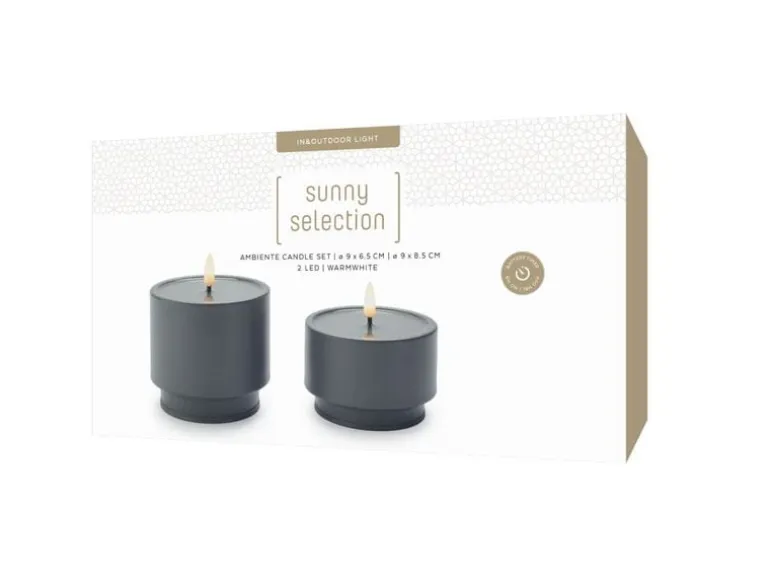 STT Ambiente Candle Set Grey