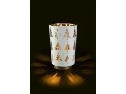 STT Laterne, Baum, M, 20 cm, Weiss