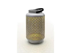 STT Laterne Solar Vintage L, Weiss
