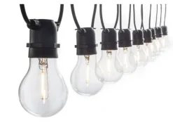 STT Lichterkette Vintage Partylight A60, 10 LEDs, 4.5m, Klar