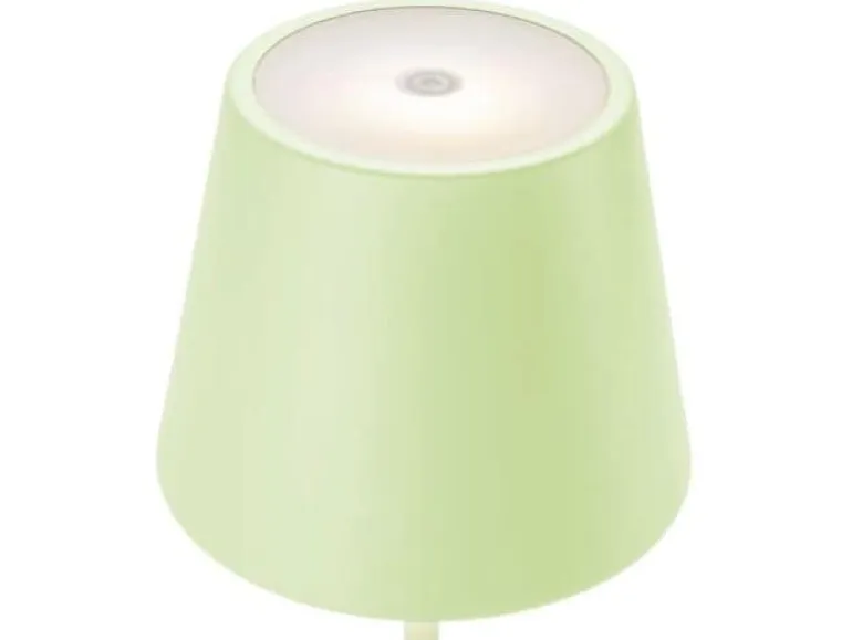 STT Tischleuchte Motion USB Luna, 23 LEDs, Ø 12x38cm, Light Mint