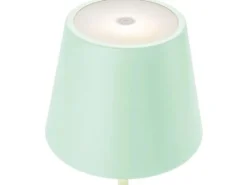 STT Tischleuchte Motion USB Luna, 23 LEDs, Ø 12 x 38 cm, Iceblue