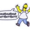 Swissmeme Aufnäher BeerBeerBeer! BedBedBed!