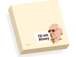 Swissmeme Haftnotizen Büsney, 7 x 7 cm, 50 Blätter