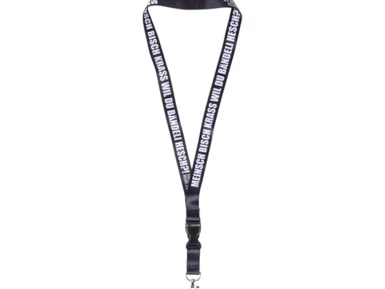 Swissmeme Lanyard «Bisch Krass?"