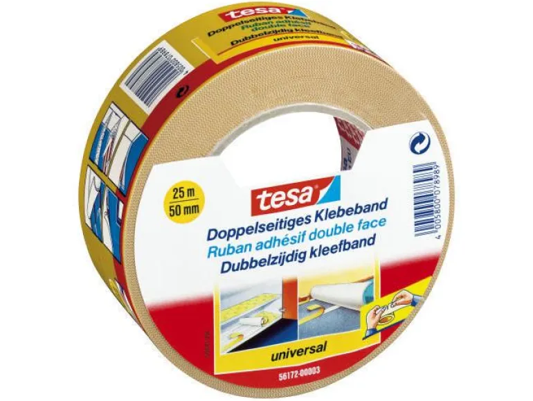 tesa Klebeband 25 m x 50 mm 50 mm x 25 m, Beige
