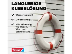 tesa Montageband Powerbond Outdoor ohne Bohren - 1.5m x 19 mm