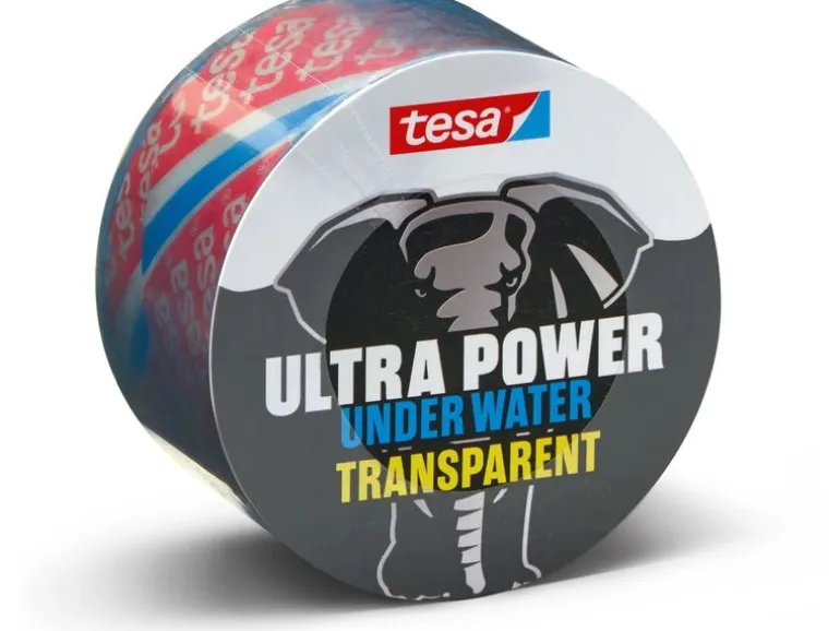 tesa Ultra Power Under Water Transparent, 1.5 m x 50 mm