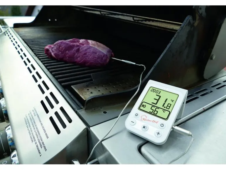 TFA Dostmann Bratenthermometer Küchen-Chef, Digital