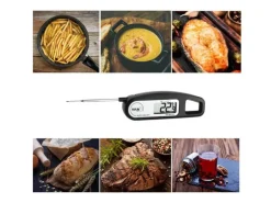 TFA Dostmann Einstichthermometer THERMO JACK, Schwarz