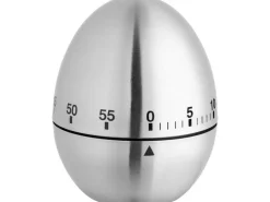 TFA Dostmann Küchentimer Ei Silber