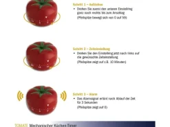 TFA Dostmann Küchentimer Tomate Rot