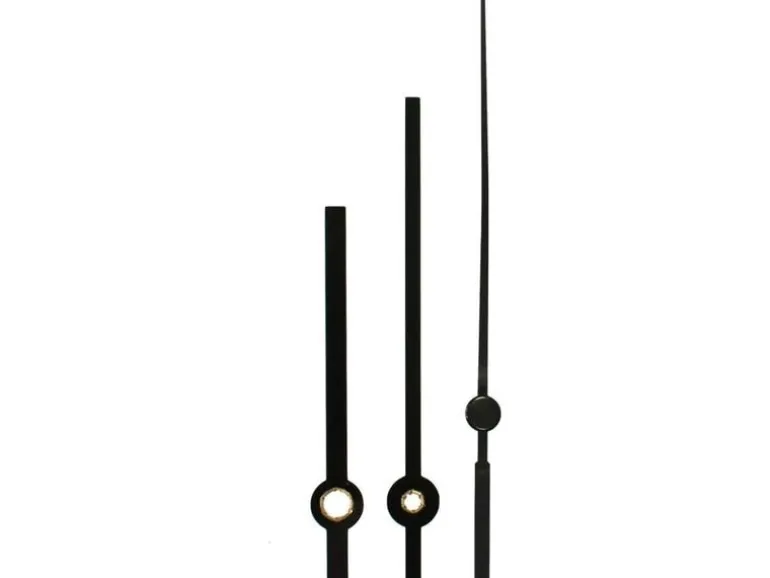 TFA Dostmann Uhrwerk Funk mit zwei Uhrzeigersets 5.6 x 5.6 cm