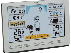 TFA Dostmann Wetterstation Meteo Jack Silber