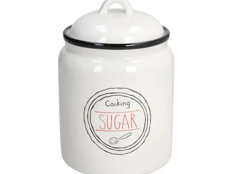 Tognana Tognana Vorratsdose Zucker Bristol 900 ml, Weiss