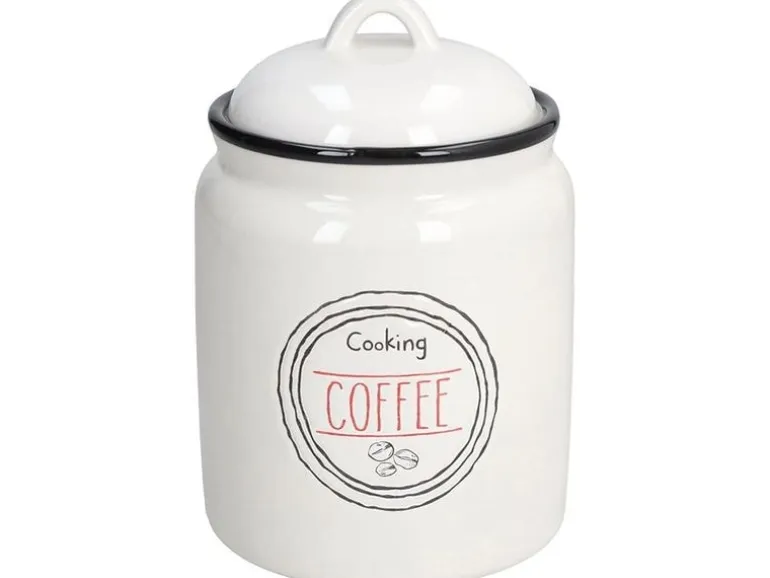 Tognana Vorratsdose Kaffee Bristol 900 ml, Weiss