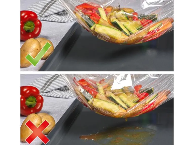 Toppits Bratbeutel 2 in 1 Grösse M, 8 Stück
