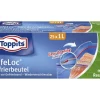 Toppits Gefrierbeutel Doppelverschluss SafeLoc, 25 Stück