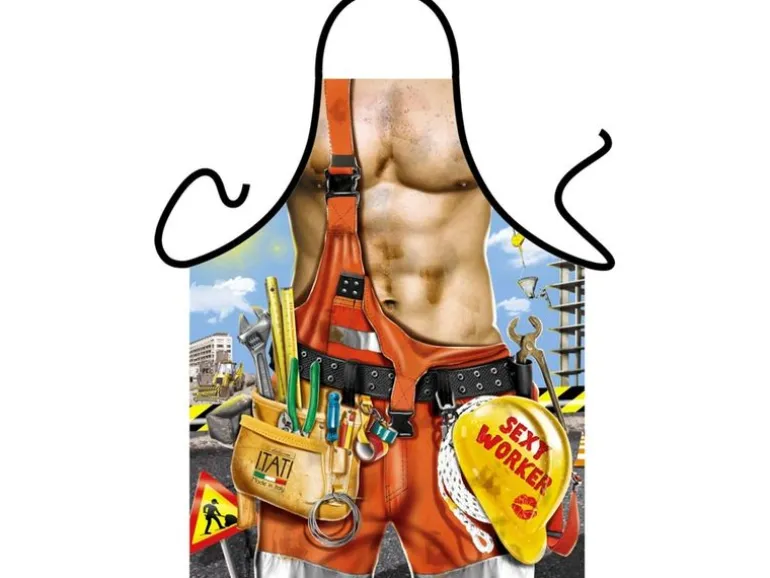 Trendcompany Kochschürze Bauarbeiter