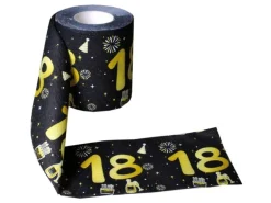 Trendcompany Scherzartikel Wc Papier, 18. Geburtstag