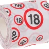Trendcompany Scherzartikel WC Papier 18. Geburtstag