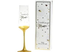 Trendcompany Sektglas Lieblingsmama