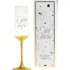 Trendcompany Sektglas Viel Glück