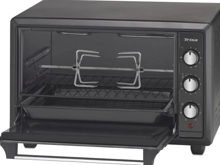 Trisa Backofen Forno Gusto 34 l, Schwarz