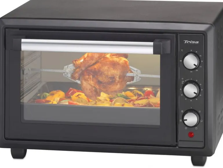 Trisa Backofen Forno Gusto 34 l, Schwarz