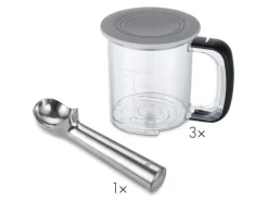 Trisa Glacemaschine Creamolino 0.5 l, Silber