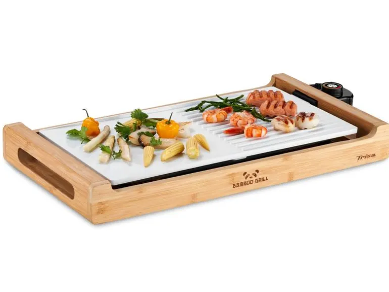 Trisa Tischgrill Bamboo Grill 1800 W
