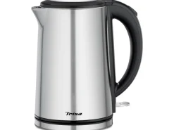 Trisa Wasserkocher Comfort Touch 1.5 l, Schwarz/Silber