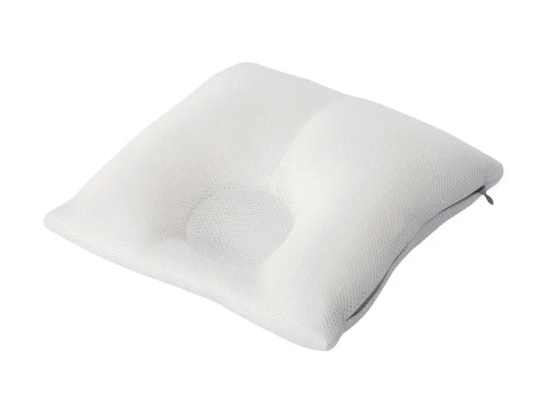 Träumeland Baby-Kopfkissen Carefor Midi Weiss 23 x 26 x 7 cm