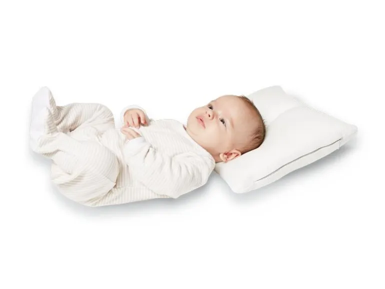Träumeland Baby-Kopfkissen Carefor Midi Weiss 23 x 26 x 7 cm