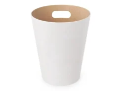 Umbra Papierkorb Woodrow 7.5 l, Weiss