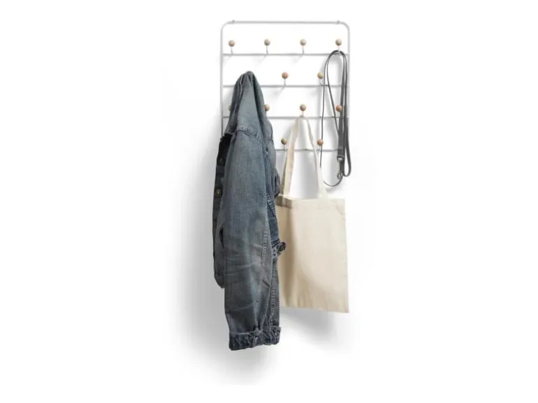 Umbra Türgarderobe Estique 14 Haken, Weiss