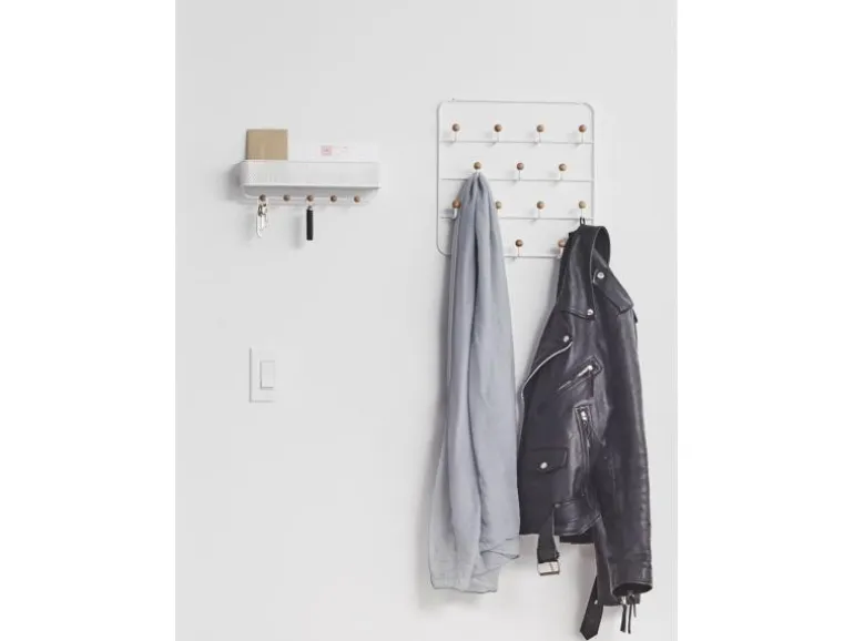 Umbra Türgarderobe Estique 14 Haken, Weiss